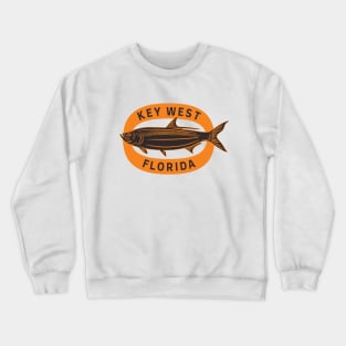Keywest Florida Tarpon Fishing Crewneck Sweatshirt